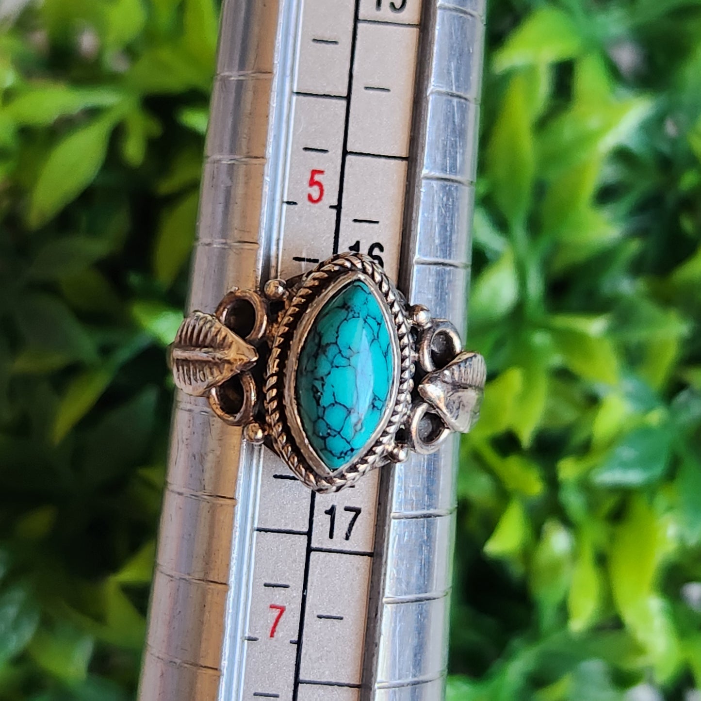 925 Sterling Silver Turquoise Ring