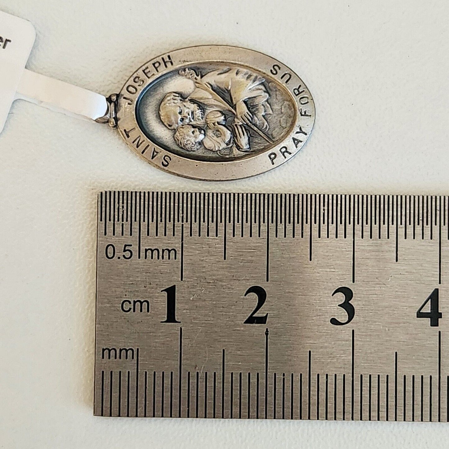 925 Sterling Silver Saint Joseph Charm