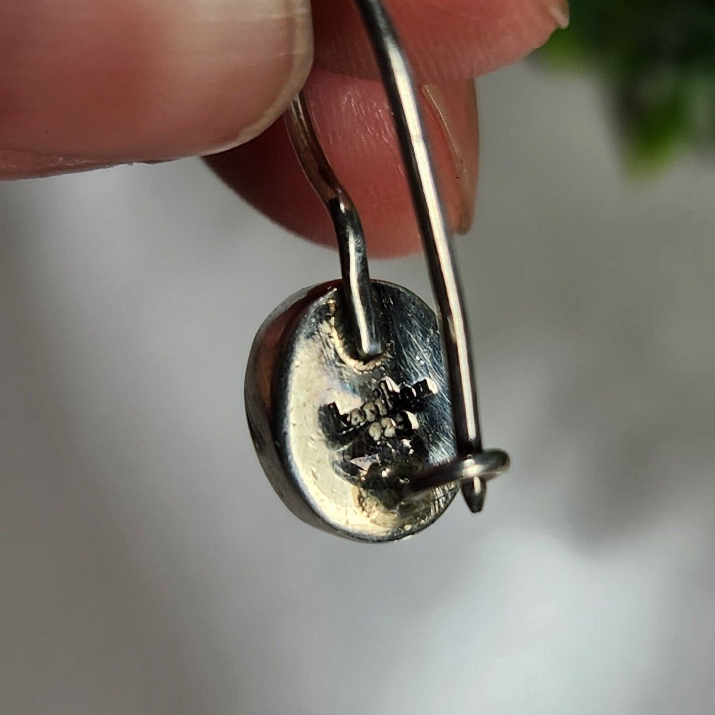 925 Sterling Silver Yellow CZ Dangle Earrings