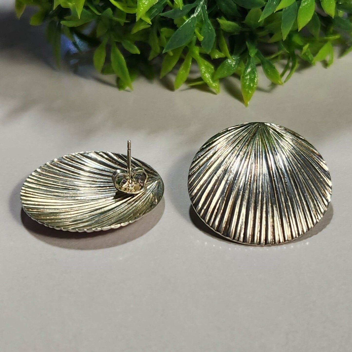 925 Sterling Silver Shell Earrings