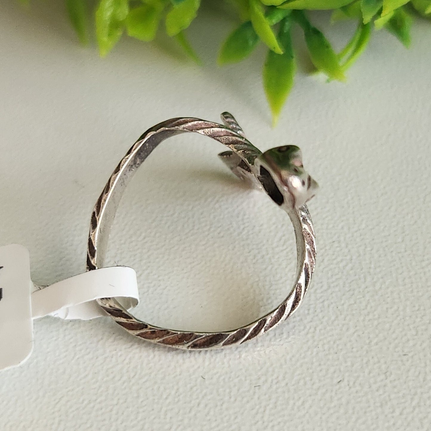 925 Sterling Silver Coiled Snake Ring