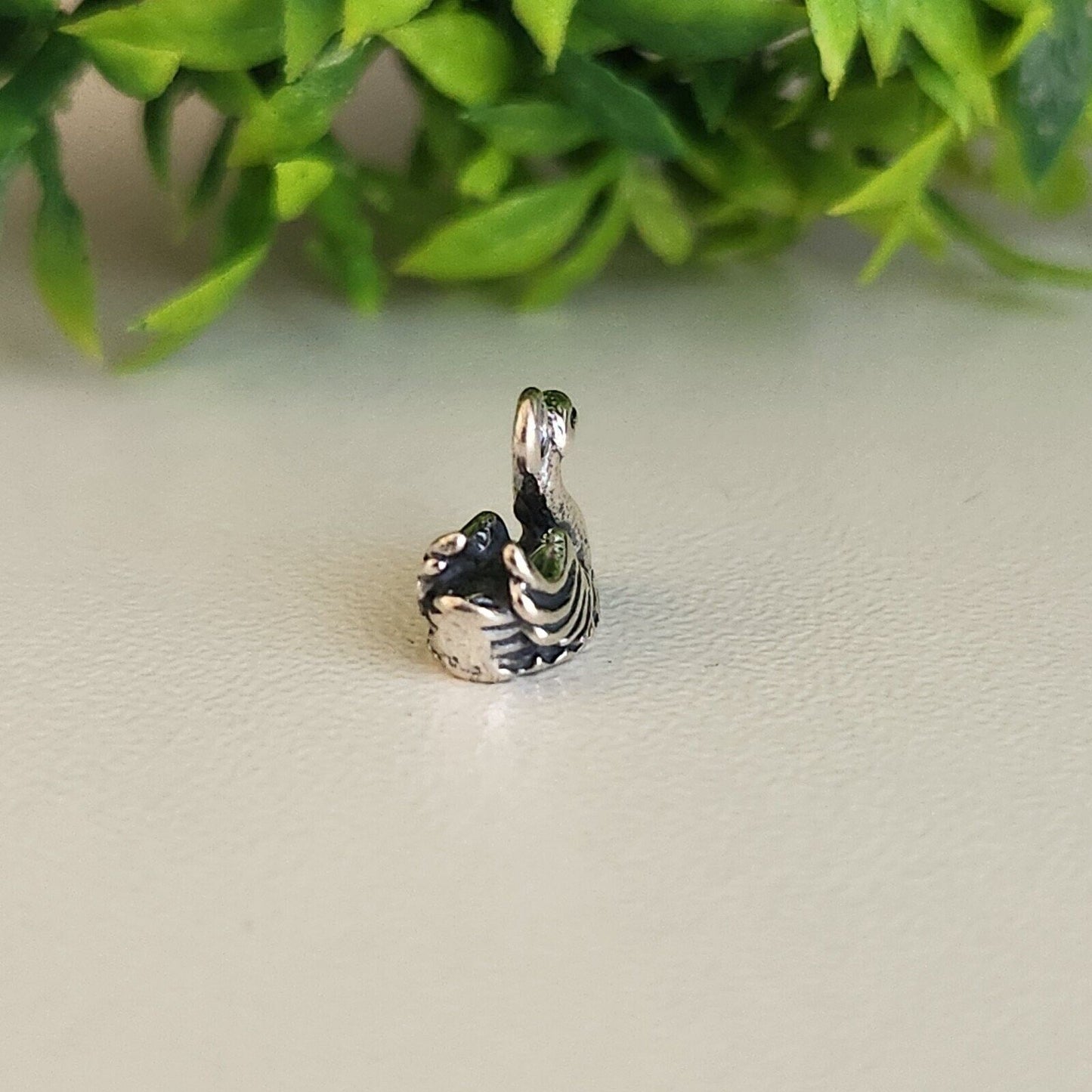 925 Sterling Silver Swan Charm
