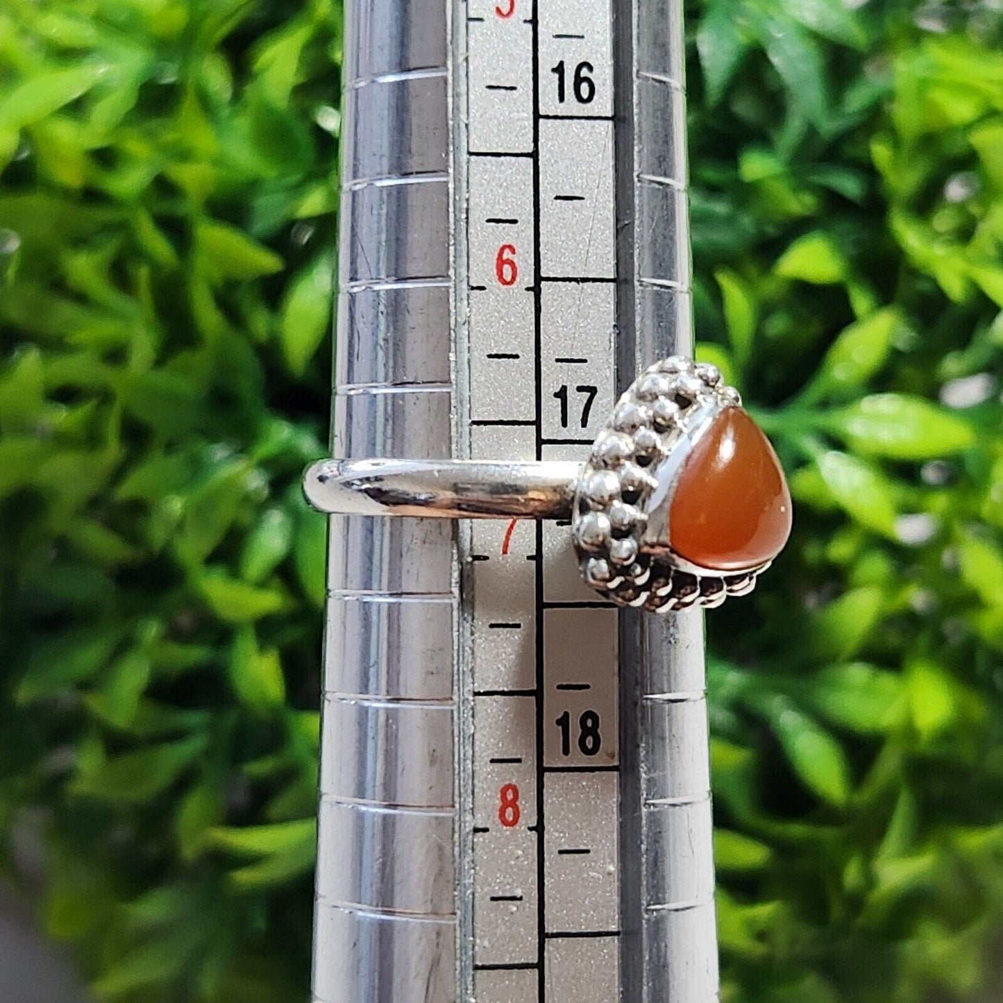 925 Sterling Silver Citrine Ring
