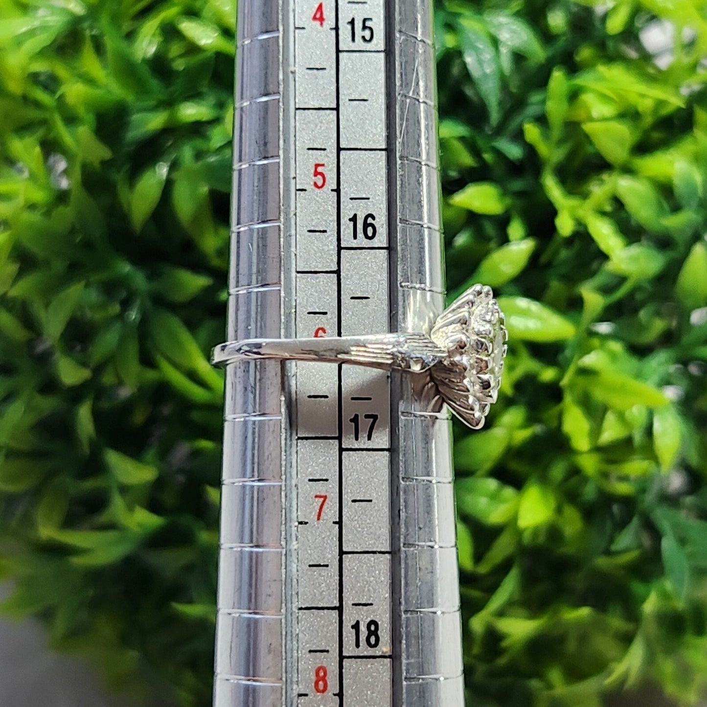 925 Sterling Silver Peridot Ring