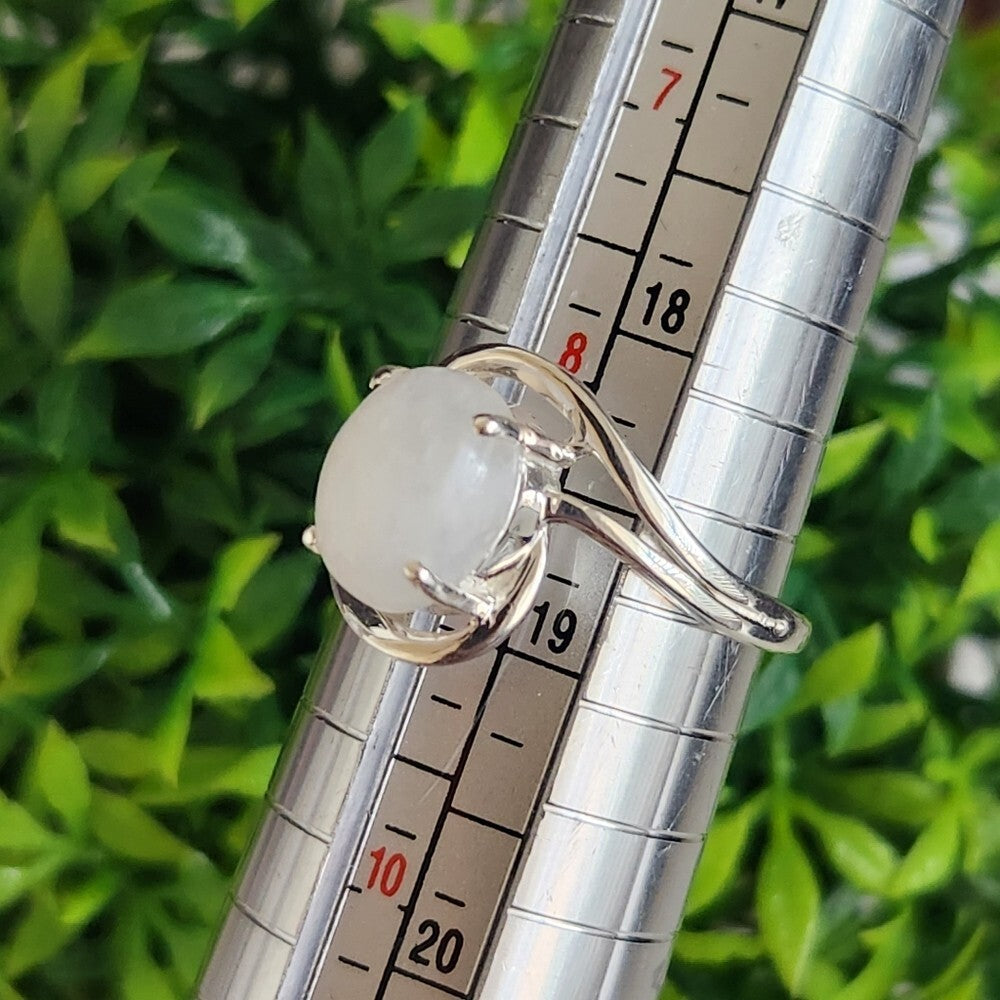 925 Sterling Silver Moonstone Ring