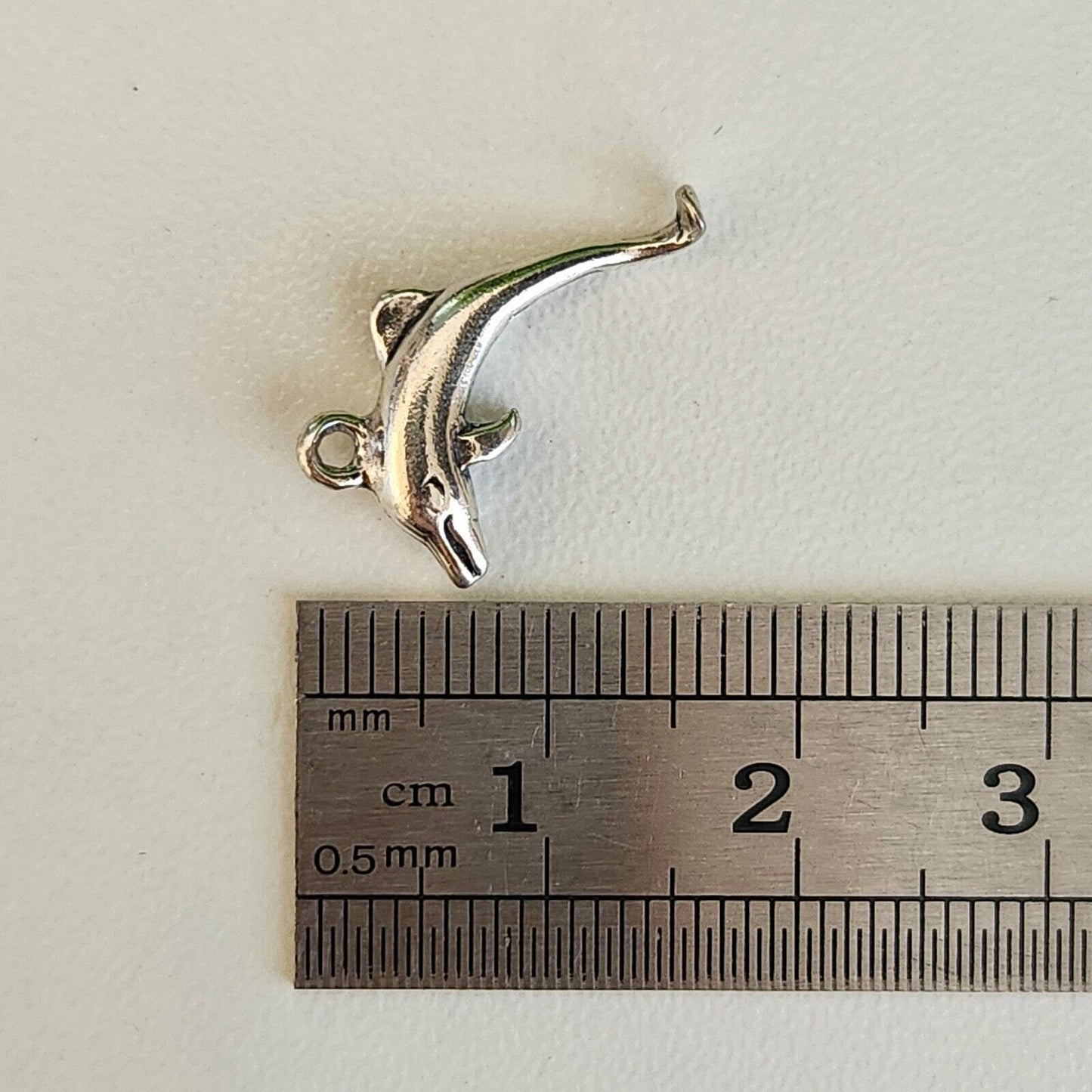925 Sterling Silver Dolphin Charm