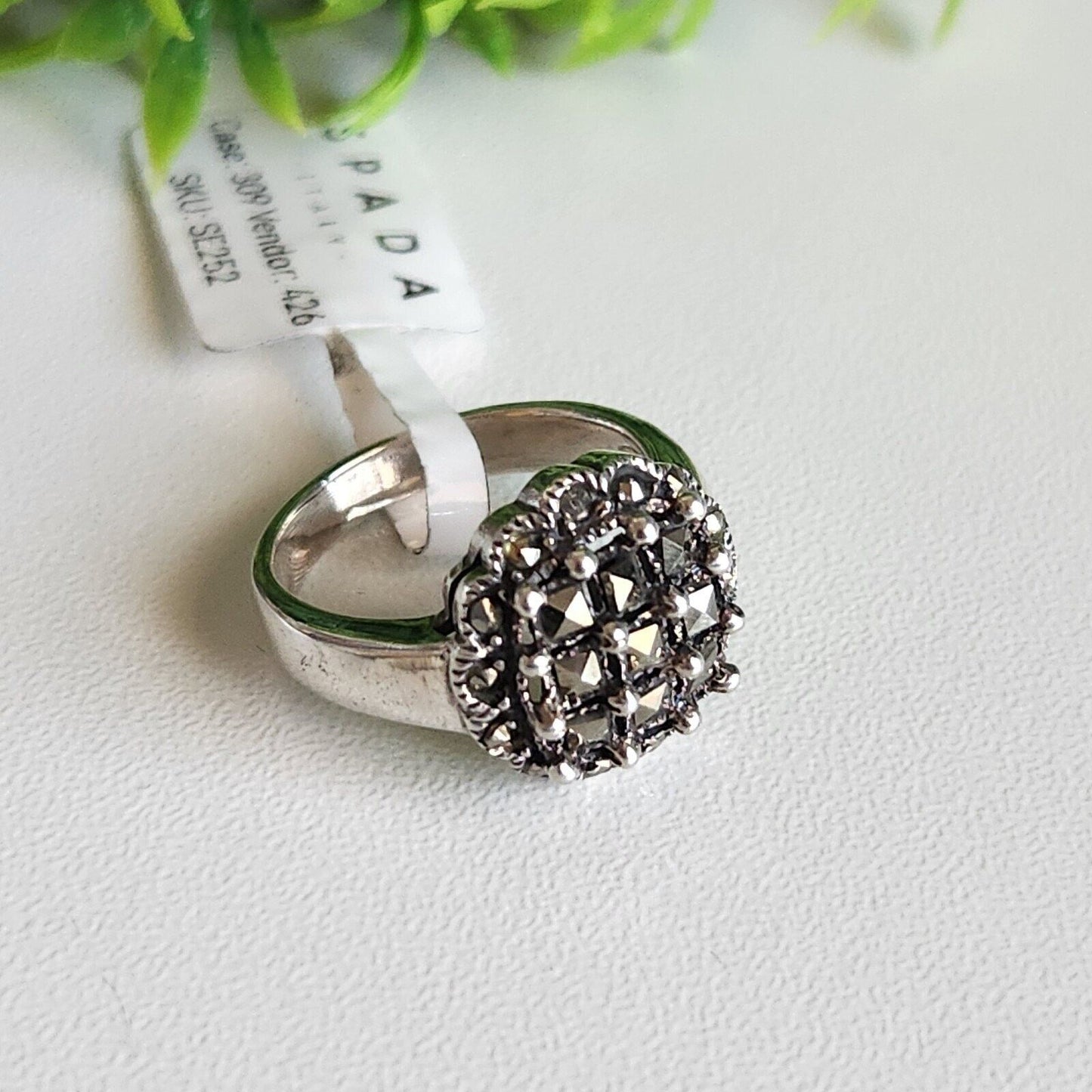 925 Sterling Silver Ornate Design Ring