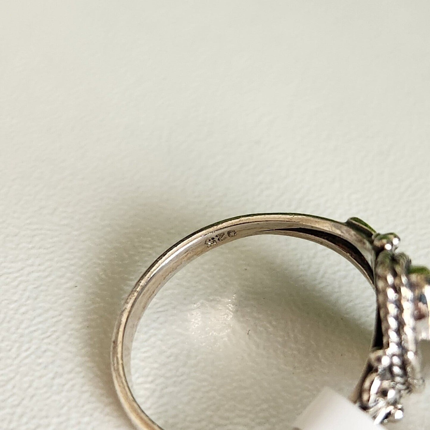 925 Sterling Silver Marquise Amethyst Ring