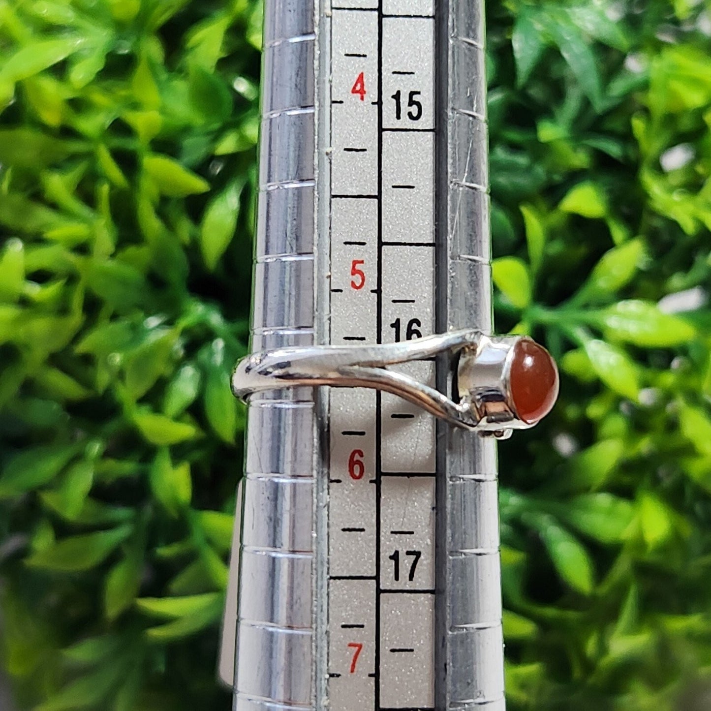 925 Sterling Silver Citrine Ring