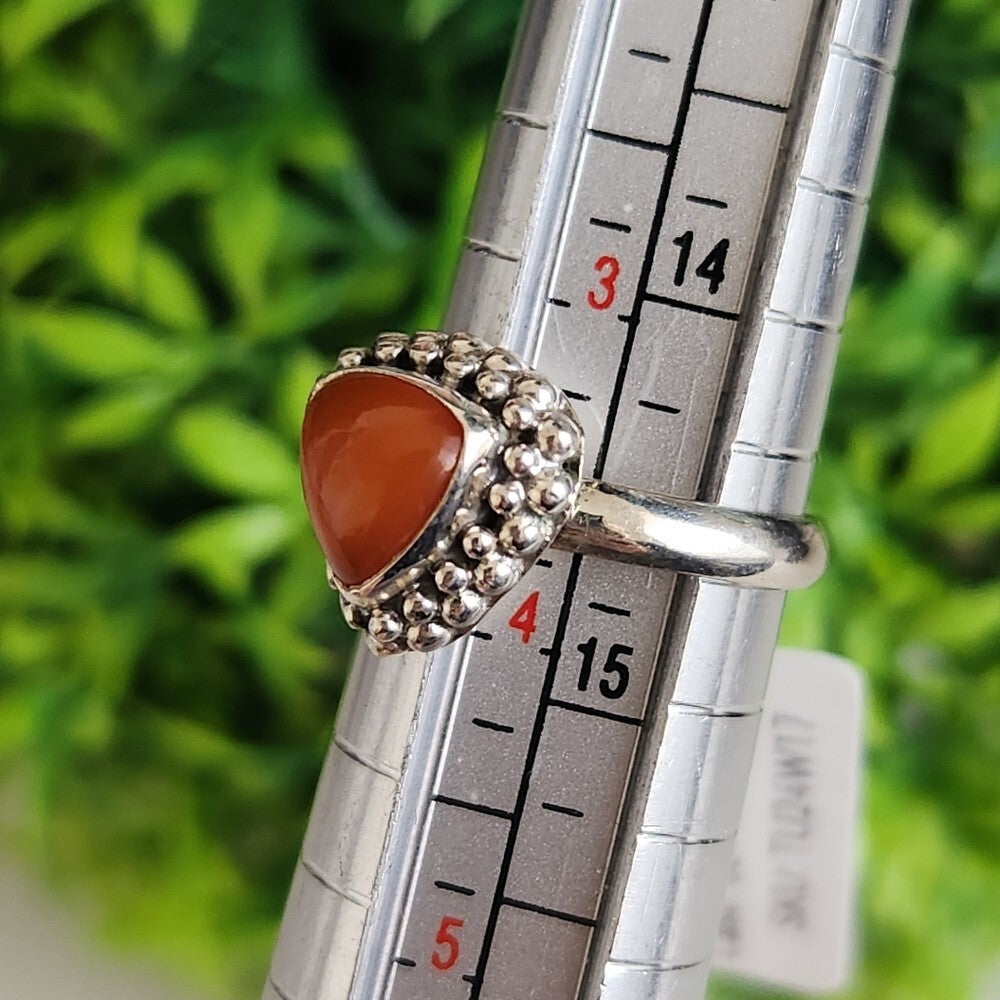 925 Sterling Silver Citrine Ring