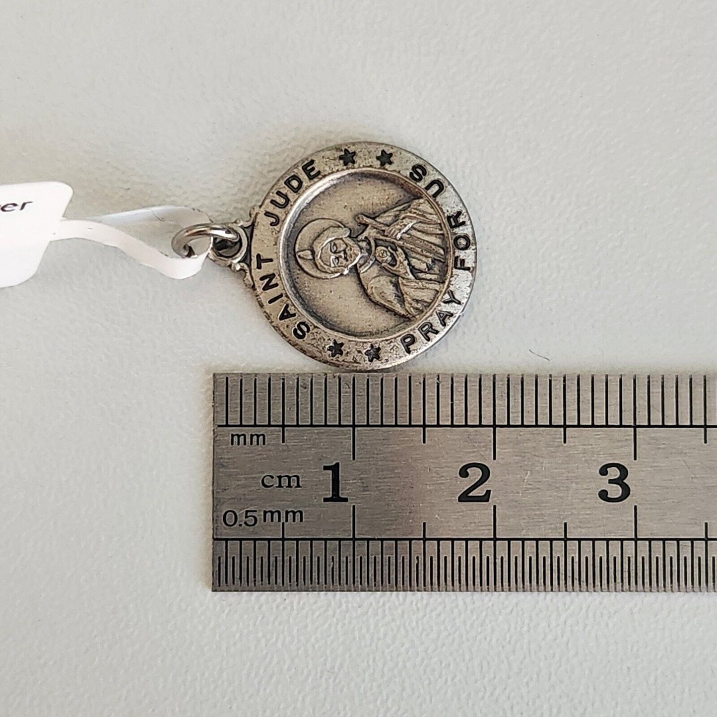 925 Sterling Silver Saint Jude Charm