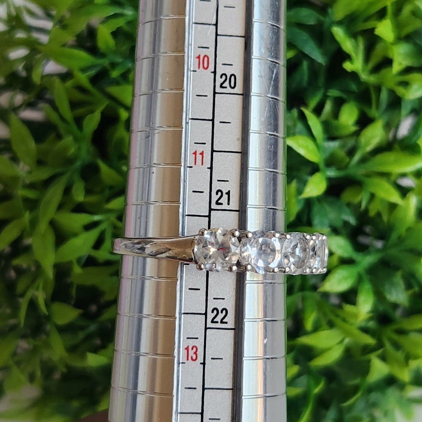 925 Sterling Silver 5 Stone Ring