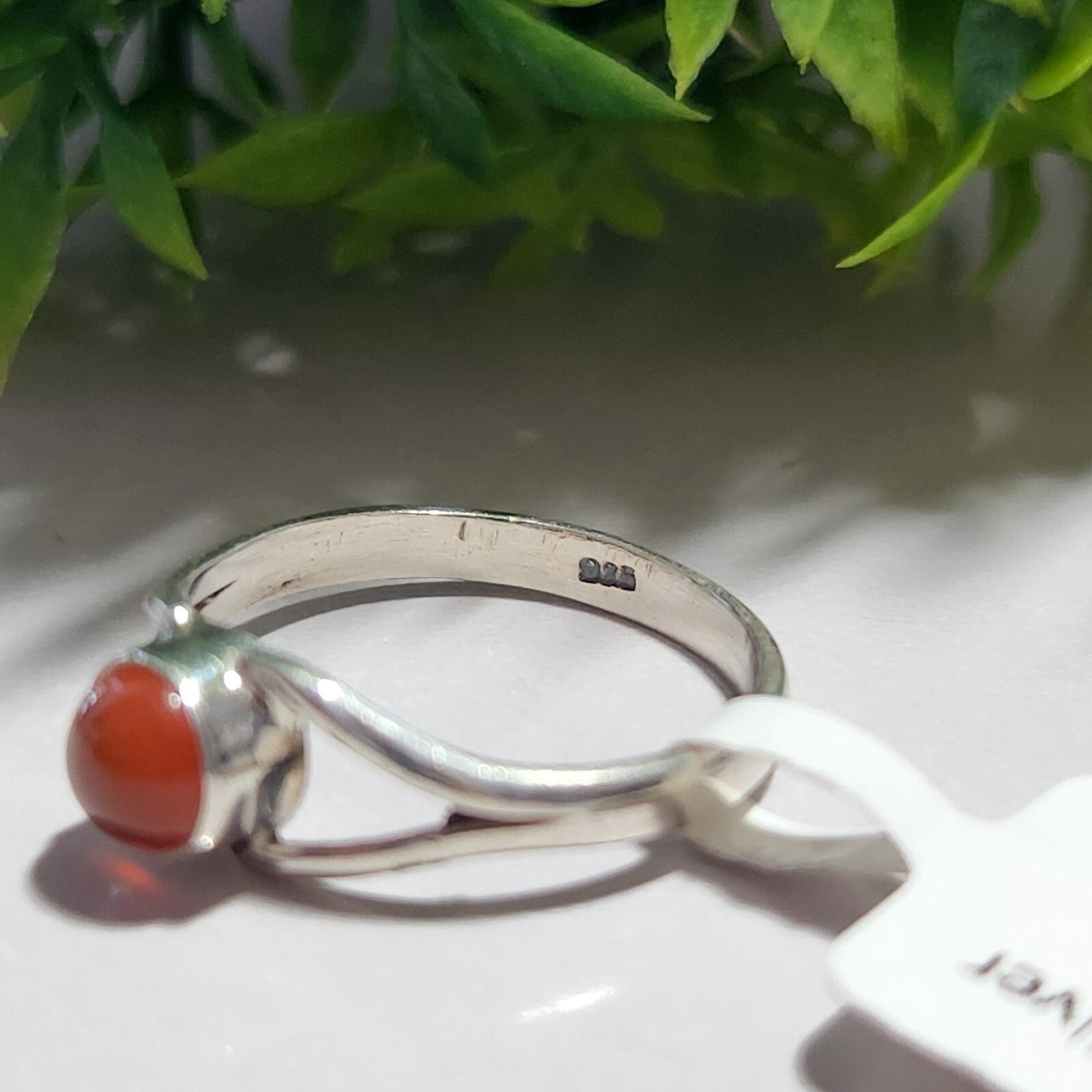 925 Sterling Silver Citrine Ring