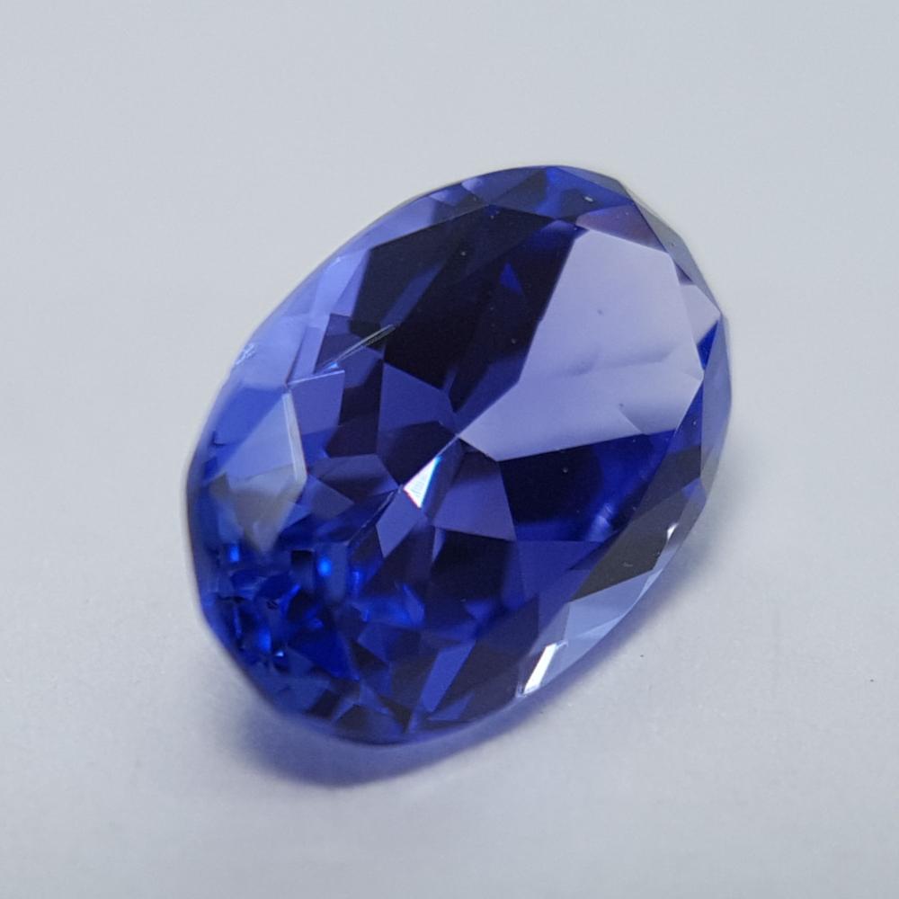 Tanzanite - 0.91ct Oval Gemstone - Spada Diamonds