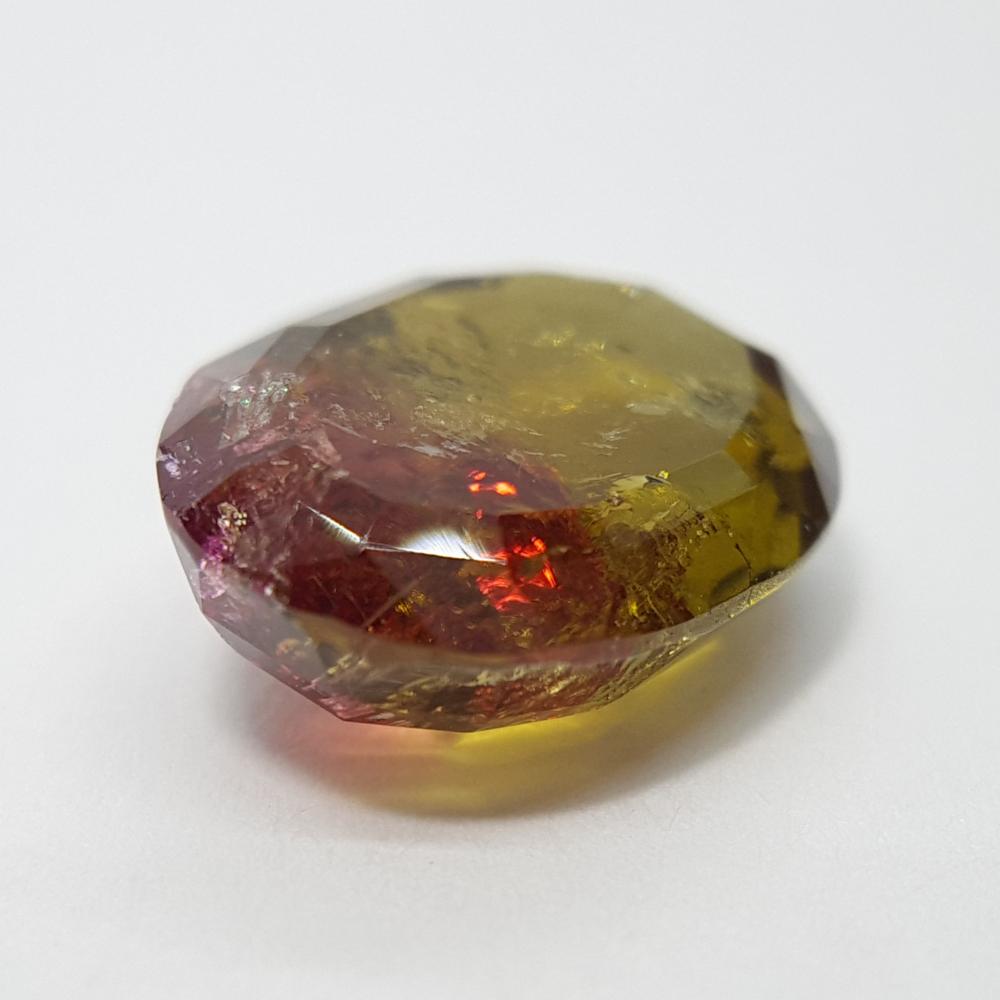 Tourmaline - 4.73ct Oval Watermelon Gemstone - Spada Diamonds