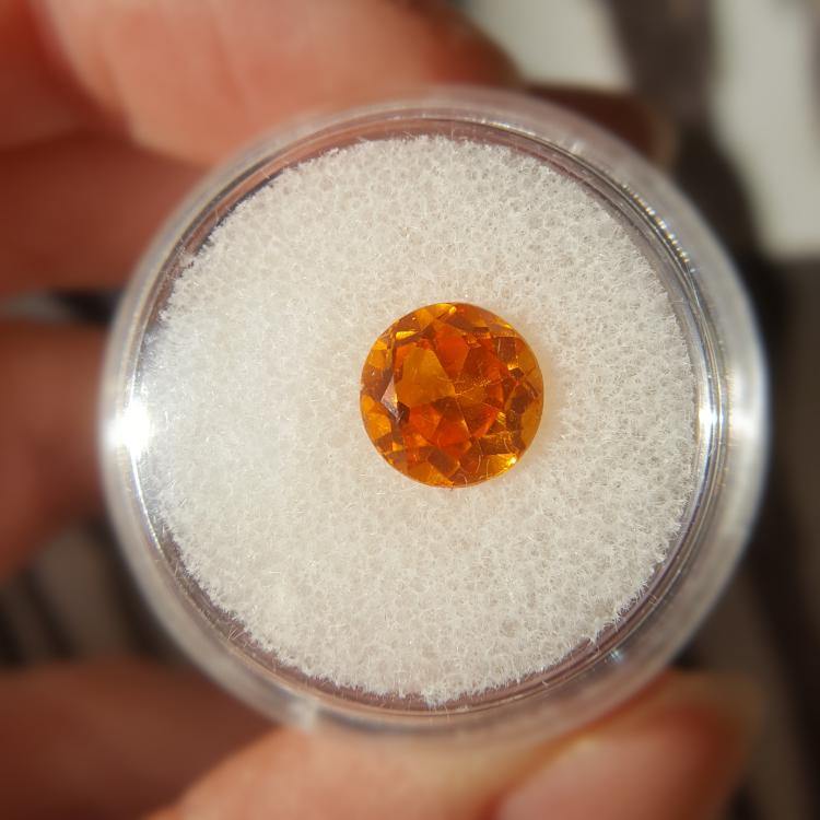 Citrine - 3.74ct Round Gemstone - Spada Diamonds