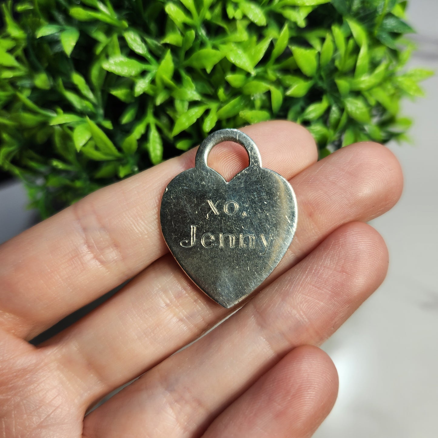 Tiffany & Co. Please Return to Heart Pendant