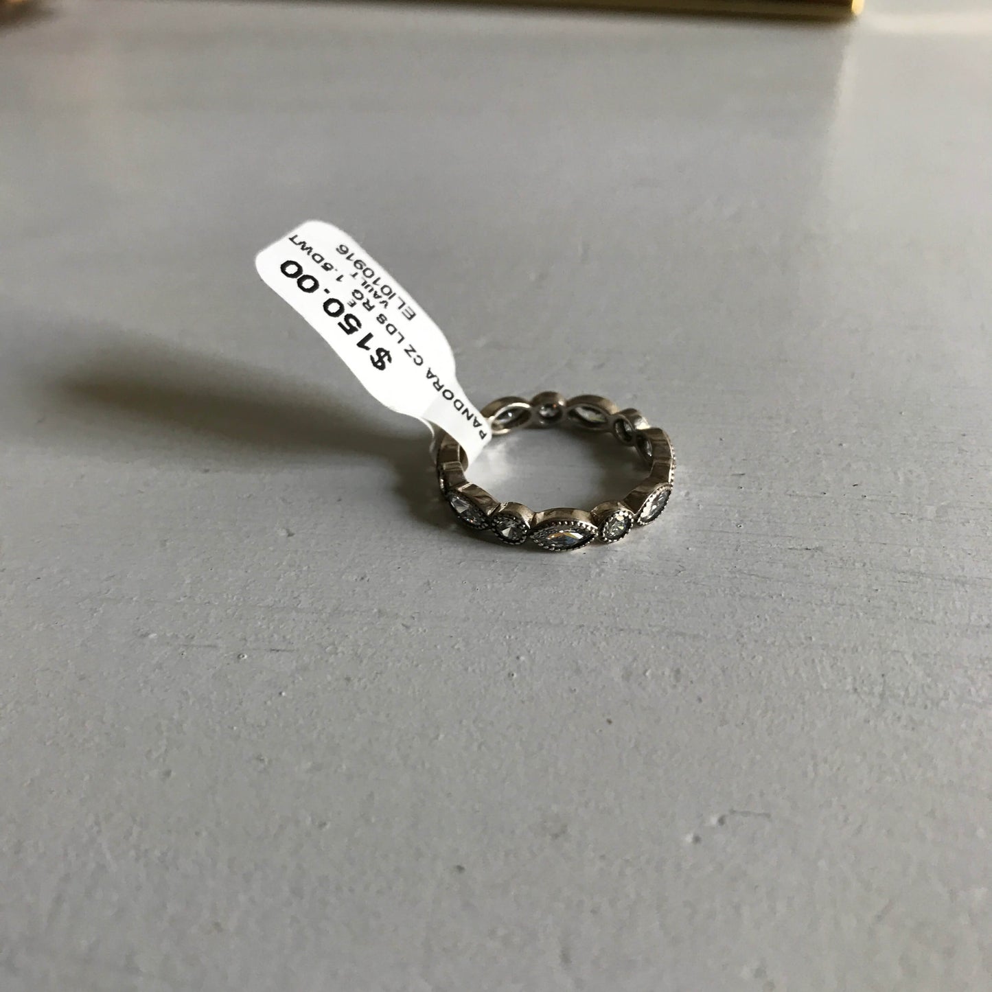 925 Sterling Silver Pandora Brilliant Marquise Ring