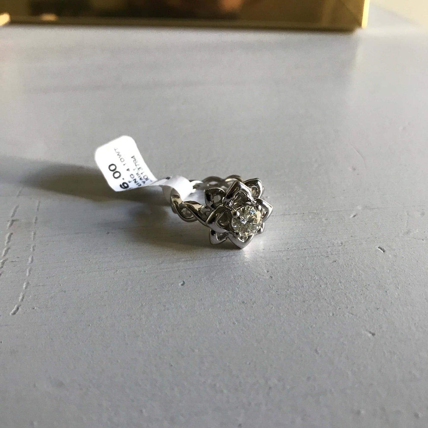 925 Sterling Silver Nenya Flower Ring