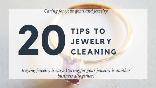 20 Tips to Jewelry Cleaning. Buying jewelry is easy. Caring for your jewelry is another business altogether! - By Spada Diamonds