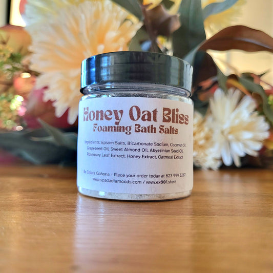 Honey Oat Bliss – Foaming Bath Salts