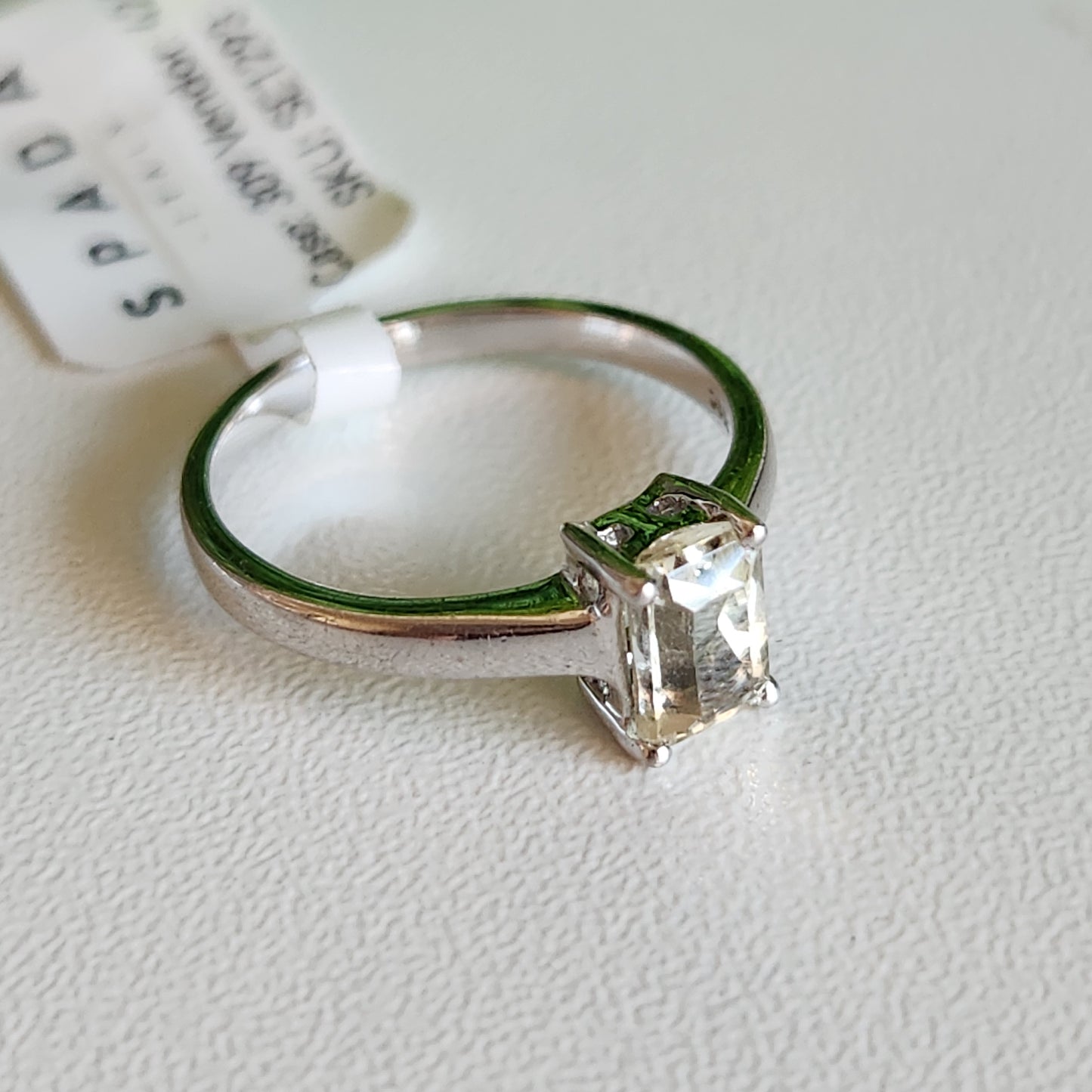 925 Sterling Silver Citrine Ring