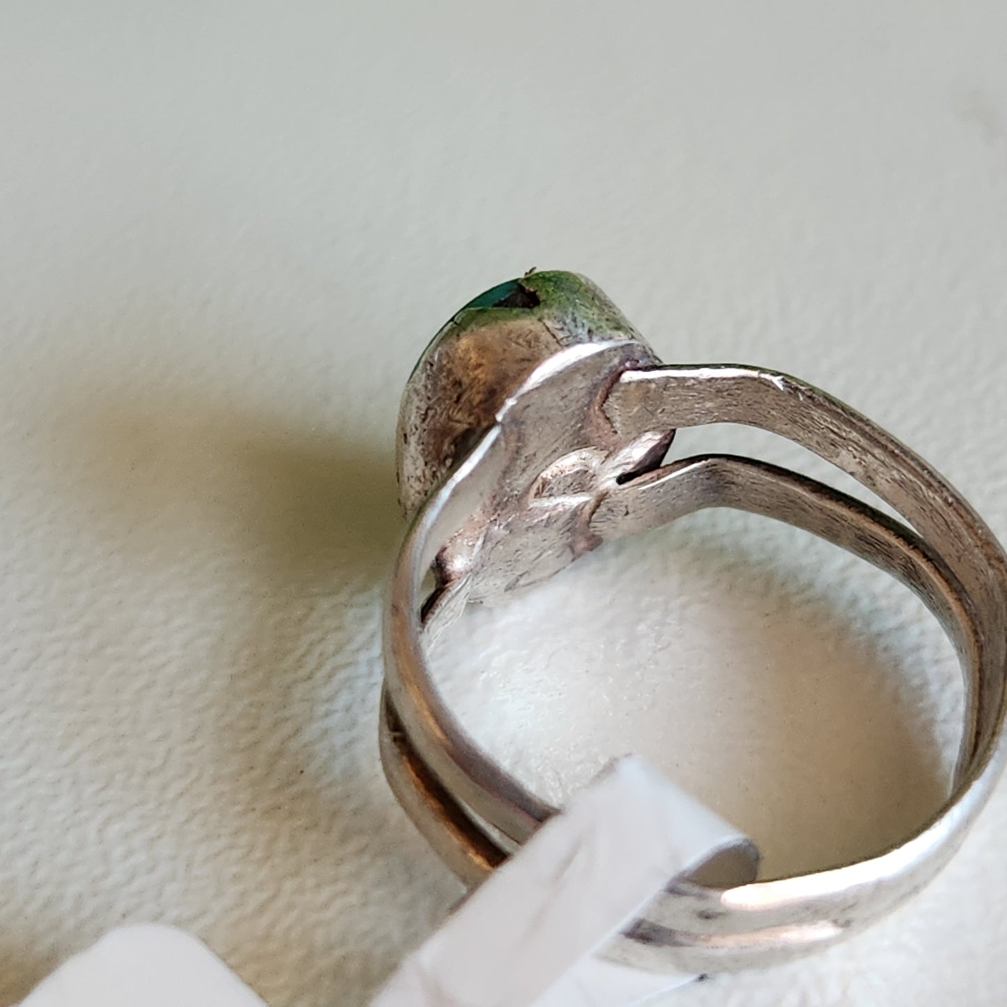 925 Sterling Silver Turquoise Mini Ring