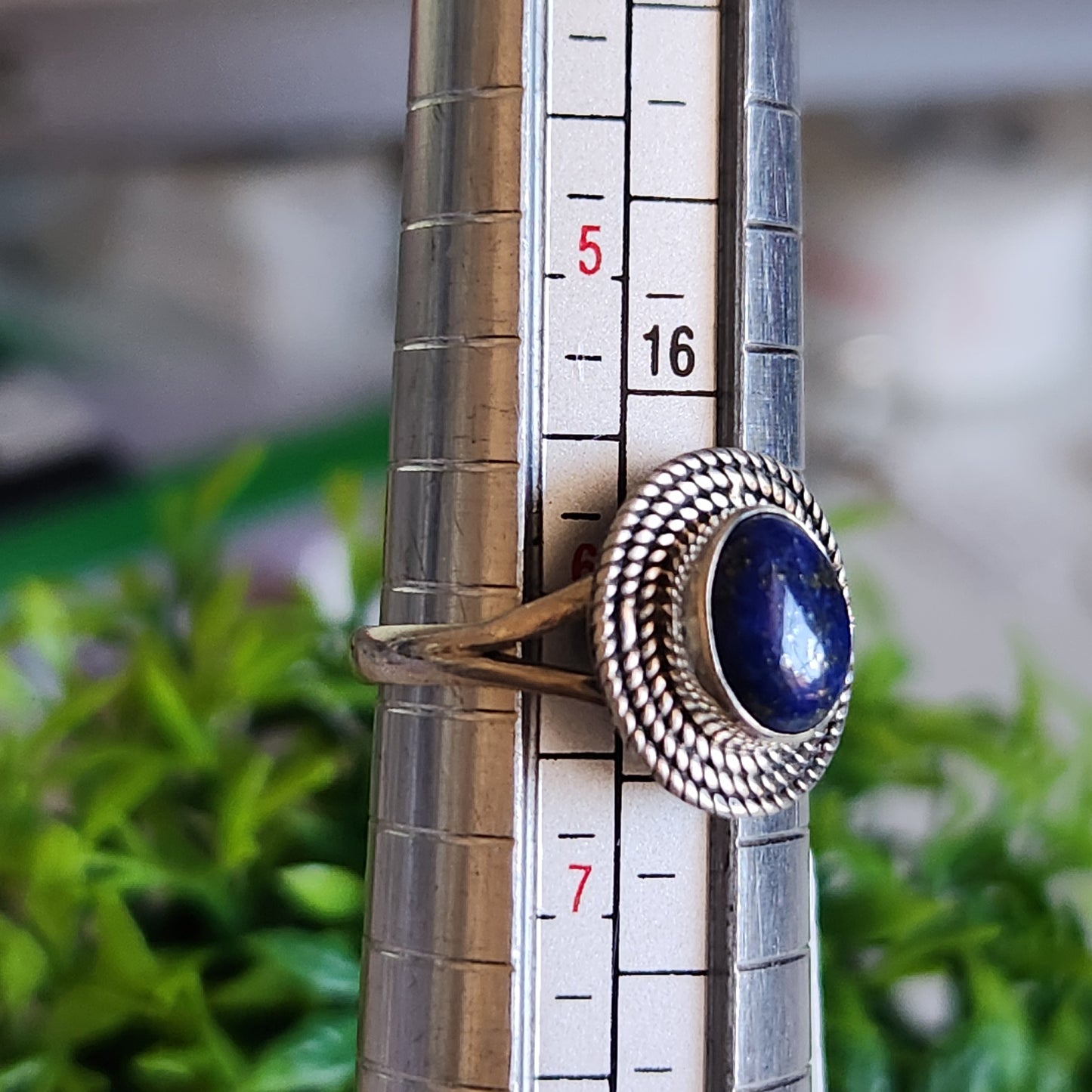 925 Sterling Silver Lapis Lazuli Ring