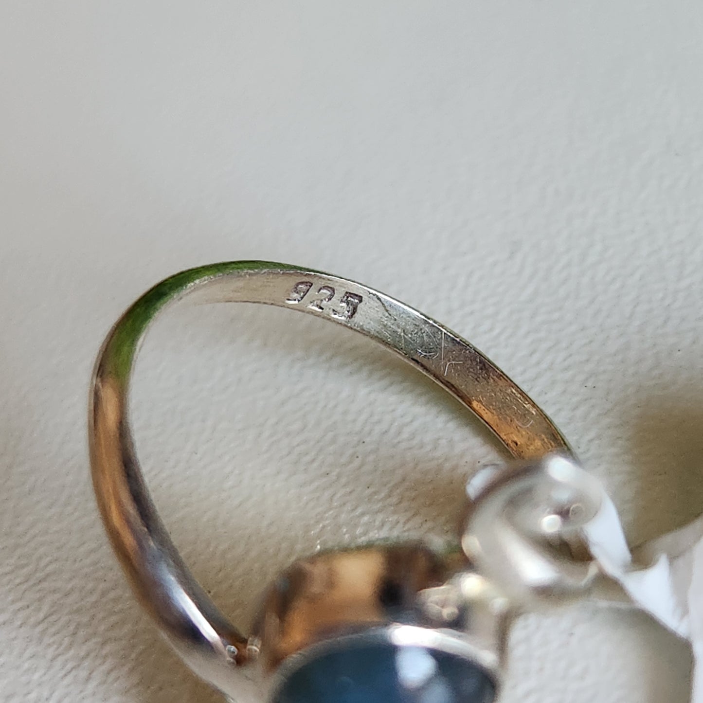 925 Sterling Silver Labradorite Ring