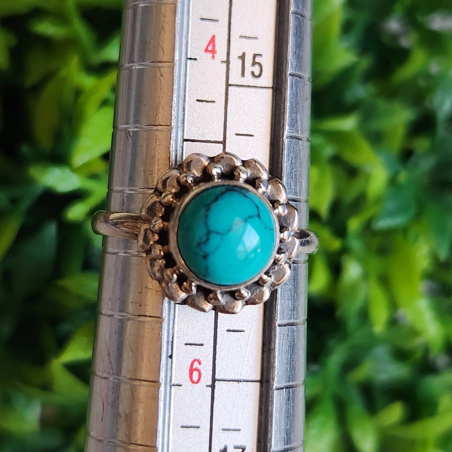 925 Sterling Silver Turquoise Ring