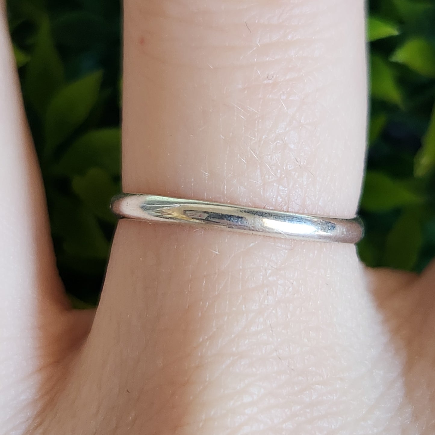 925 Sterling Silver Plain Band