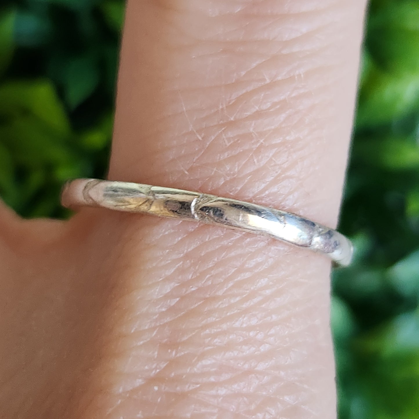 925 Sterling Silver Plain Engraved Band