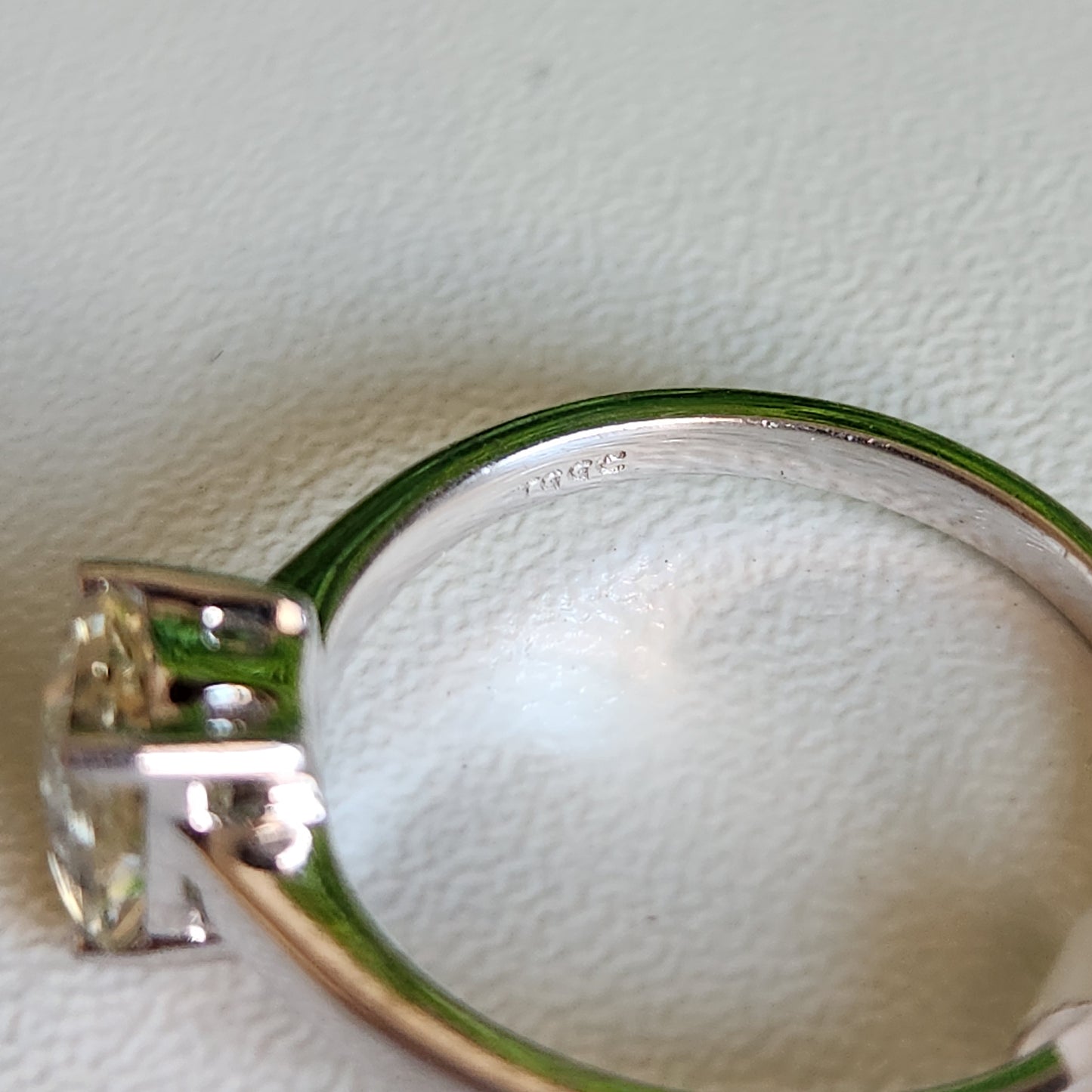 925 Sterling Silver Citrine Ring