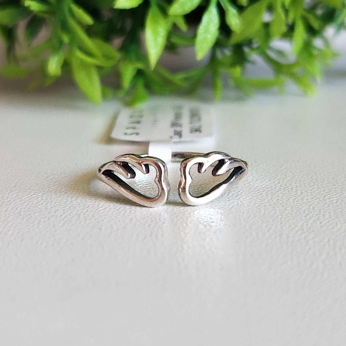 925 Sterling Silver Angel Wings Ring