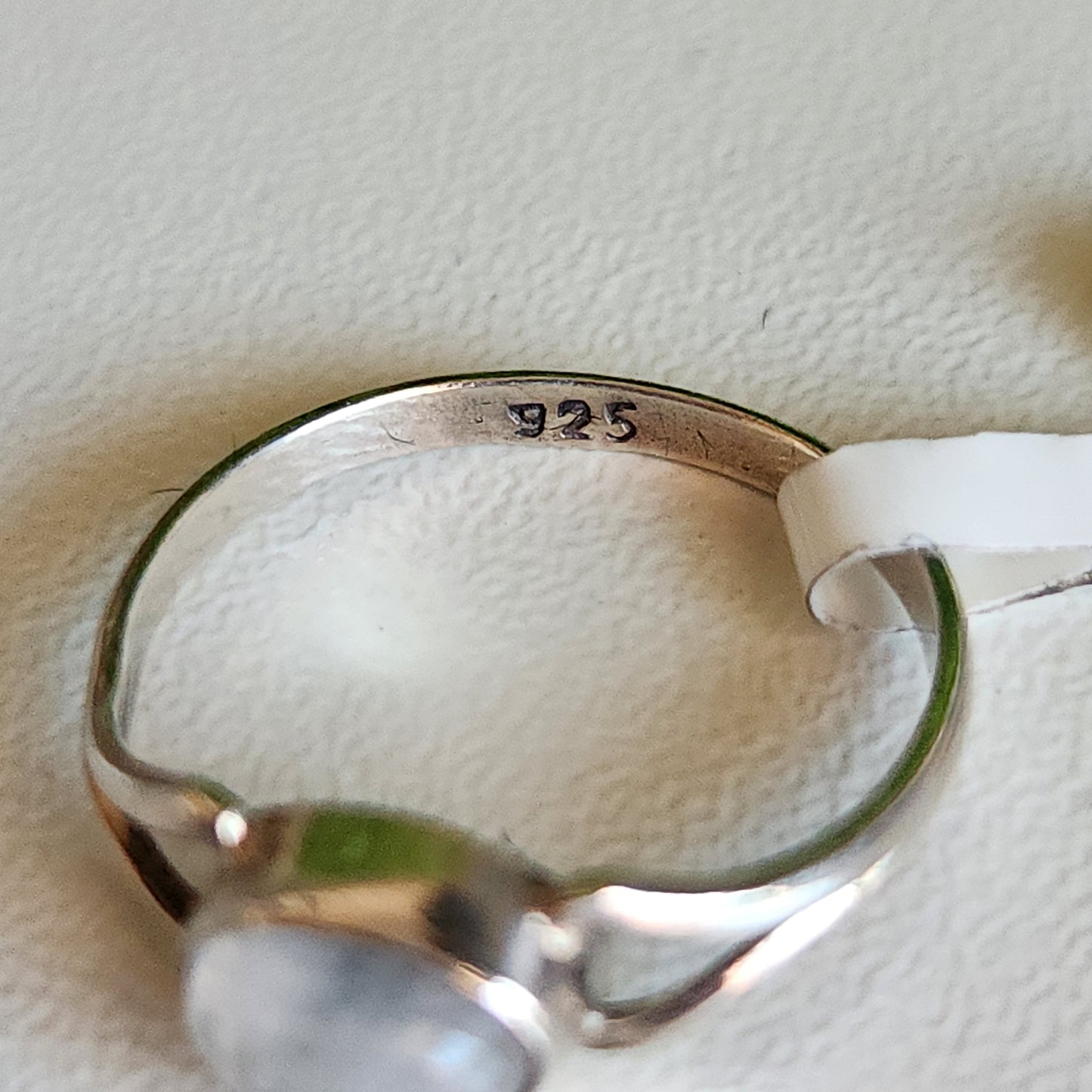 925 Sterling Silver Moonstone Ring