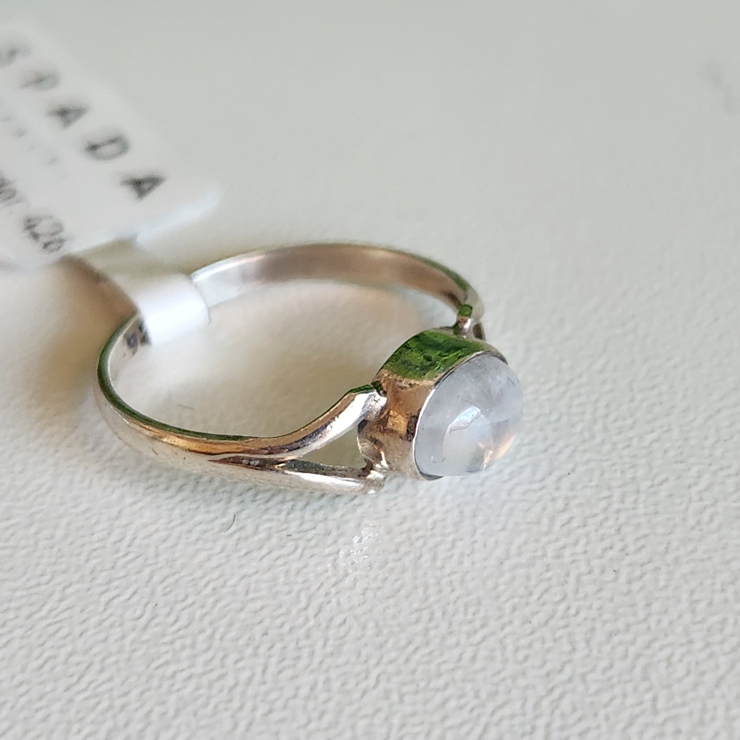 925 Sterling Silver Moonstone Ring