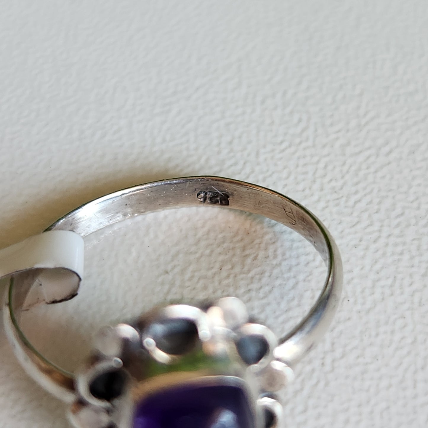 925 Sterling Silver Amethyst Ring