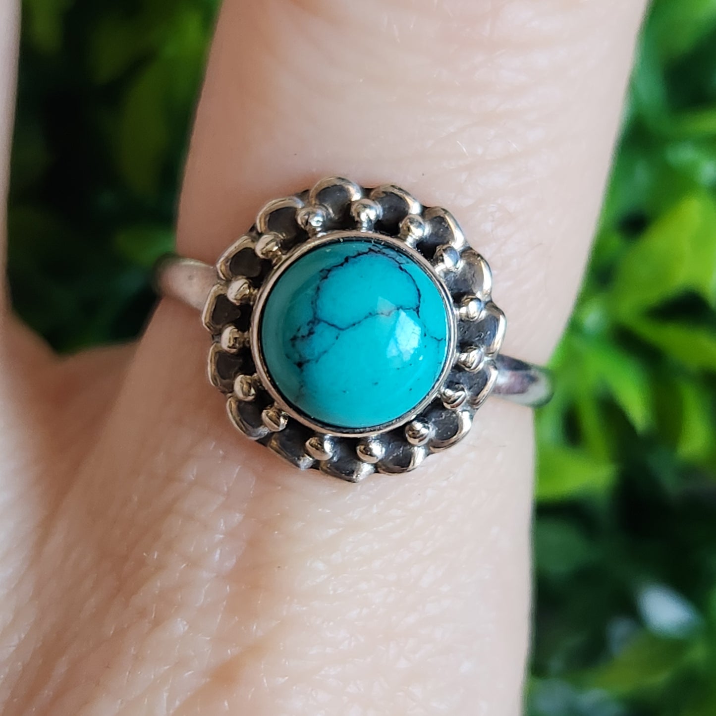 925 Sterling Silver Turquoise Ring