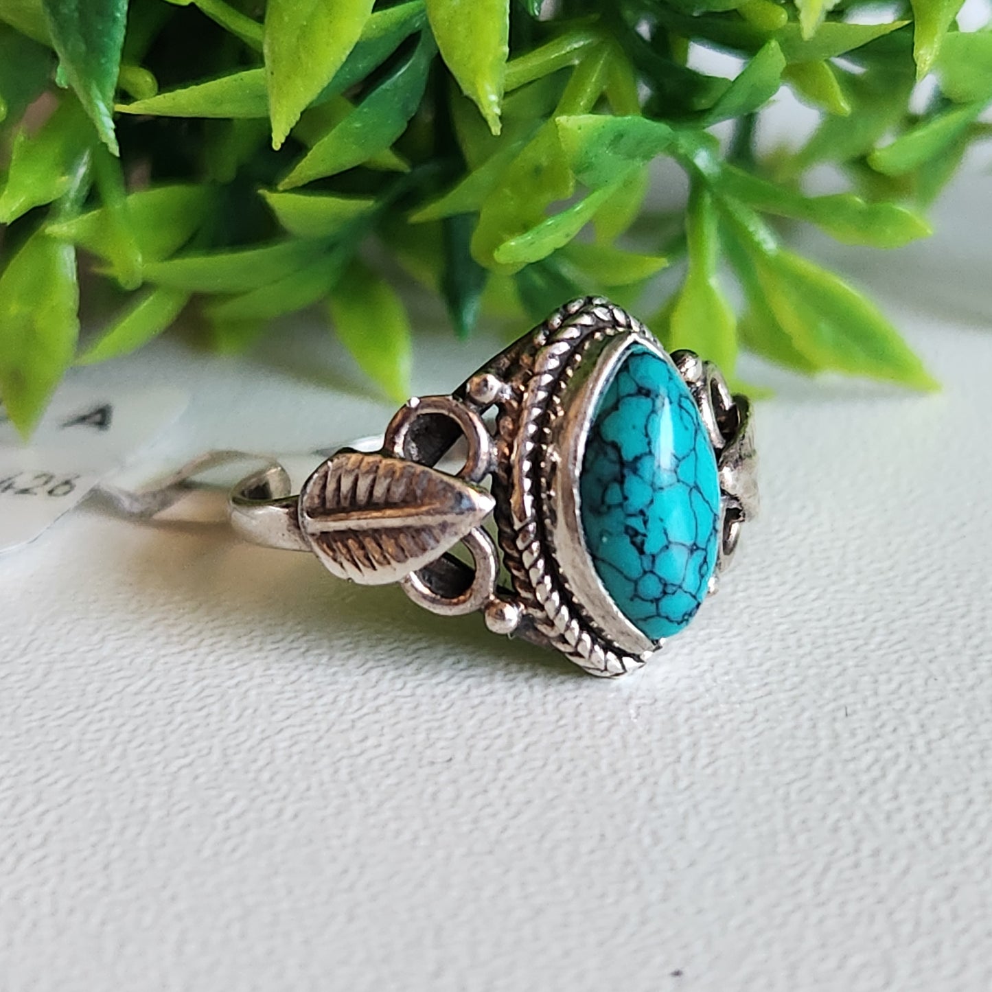 925 Sterling Silver Turquoise Ring