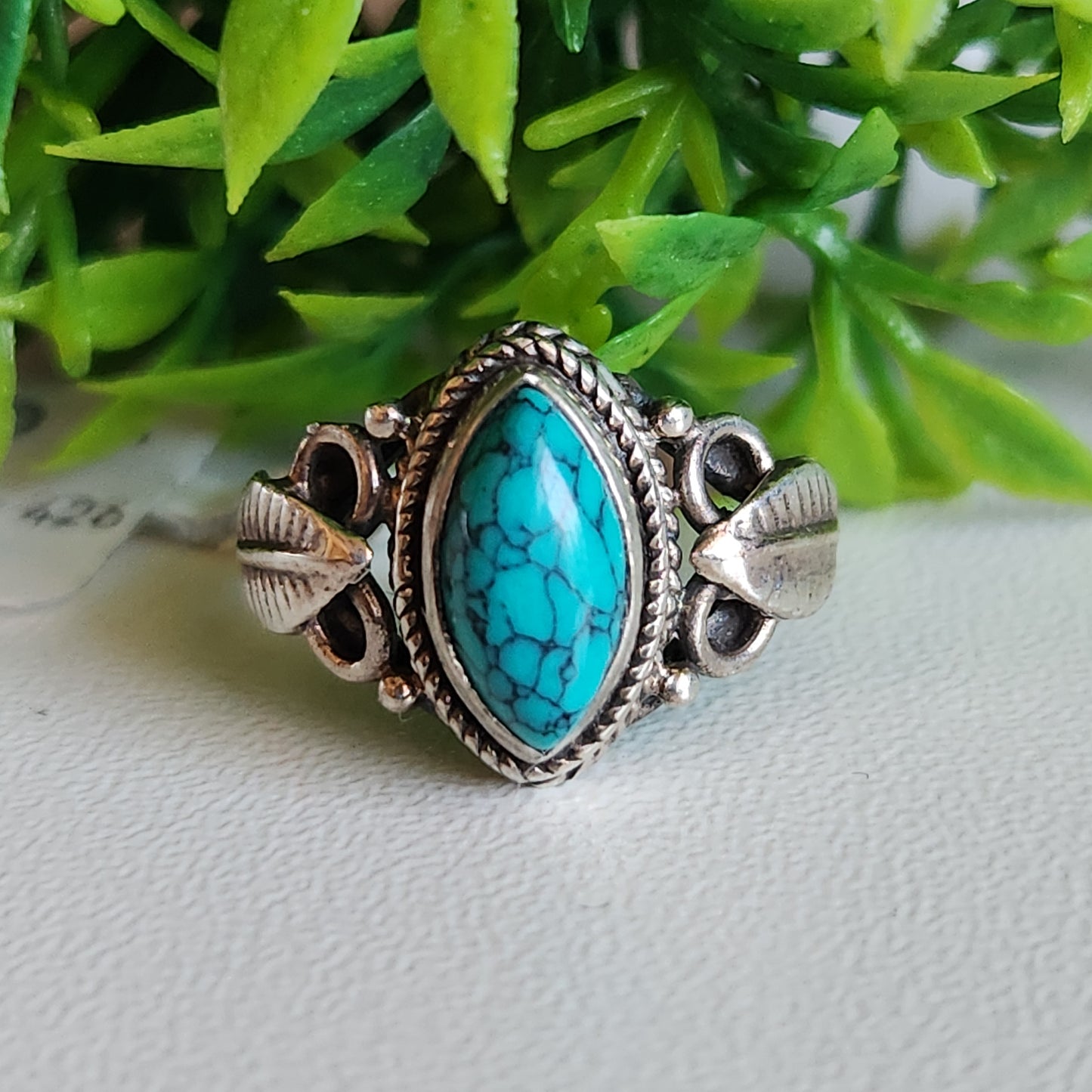 925 Sterling Silver Turquoise Ring