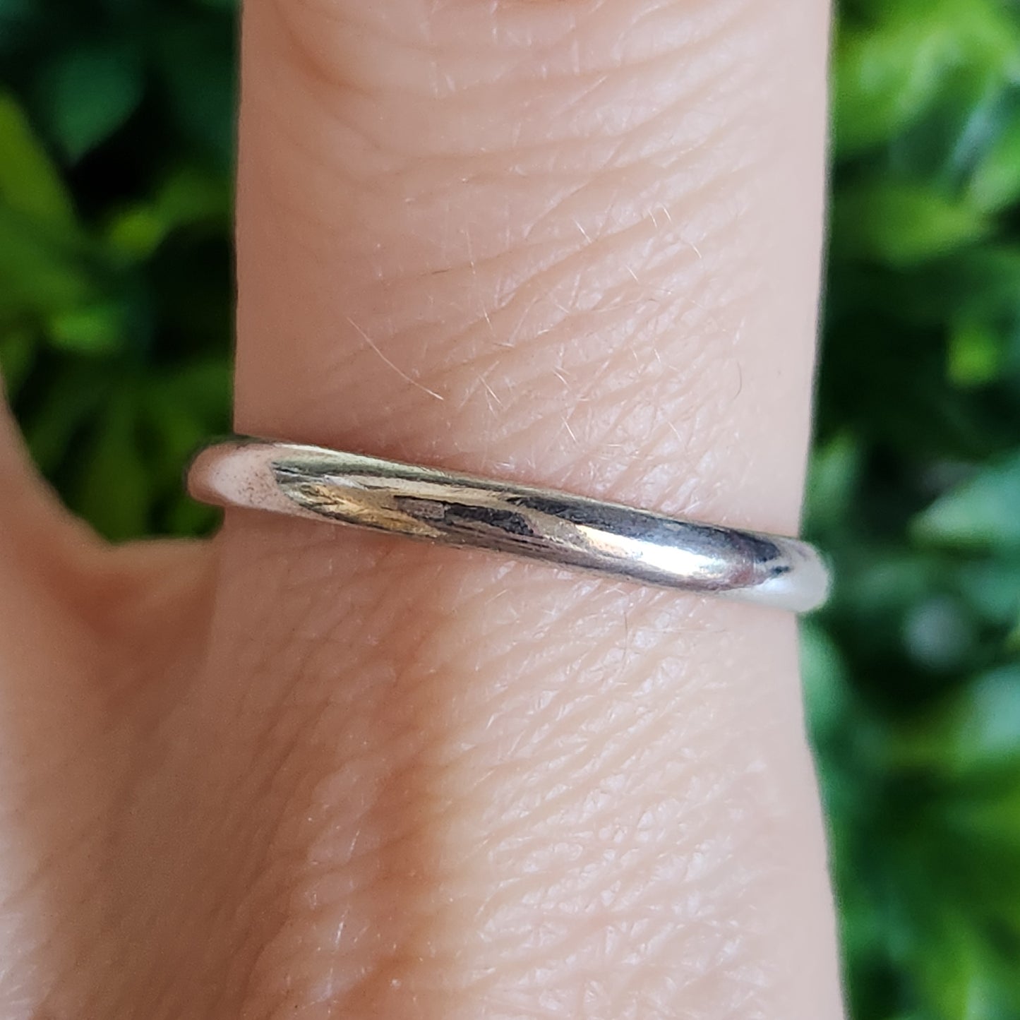 925 Sterling Silver Plain Band