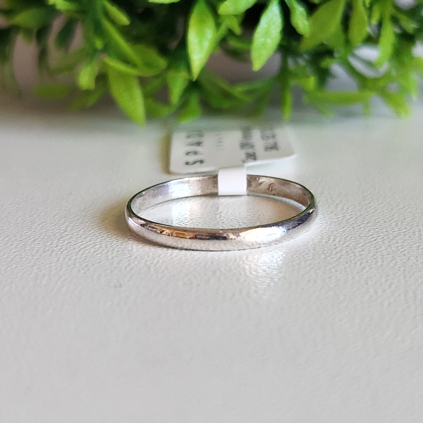 925 Sterling Silver Plain Band