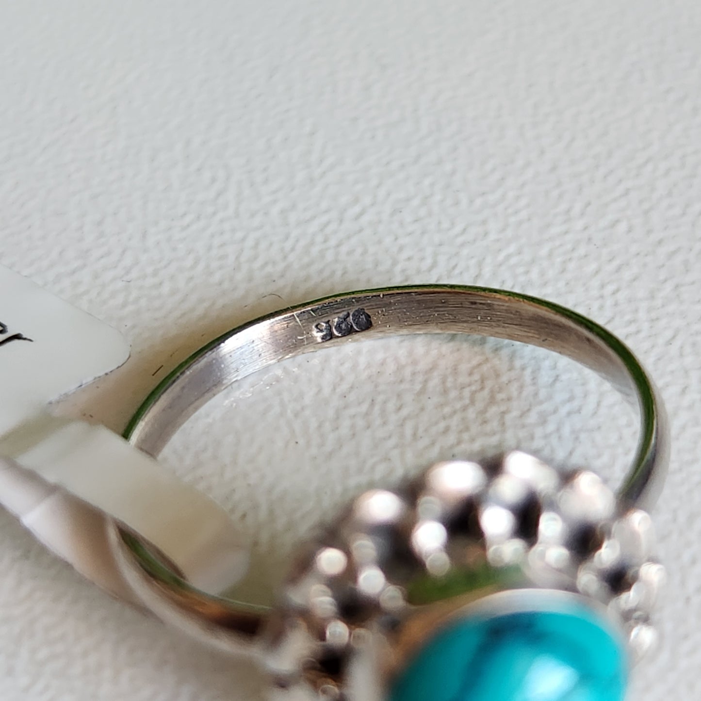 925 Sterling Silver Turquoise Ring