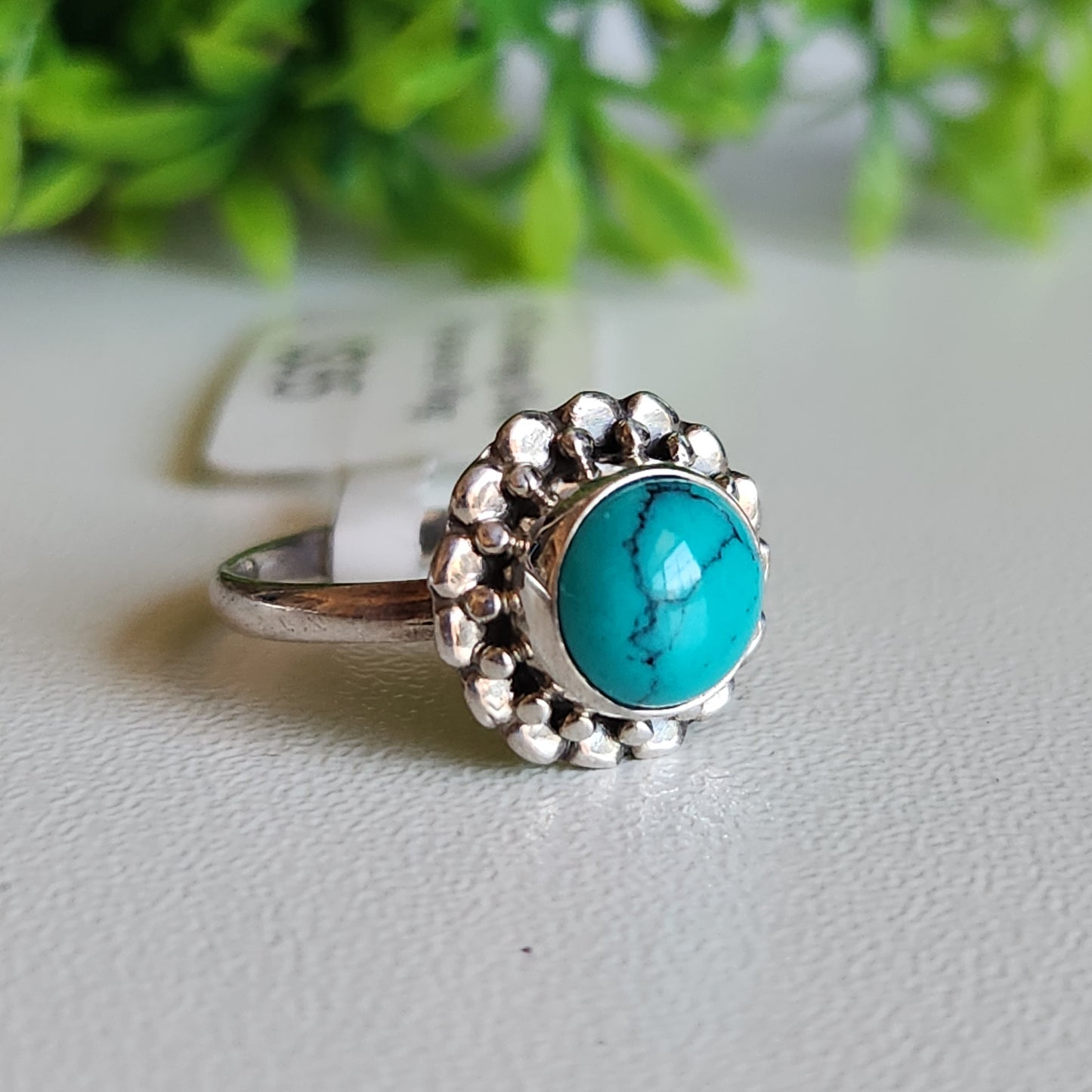 925 Sterling Silver Turquoise Ring