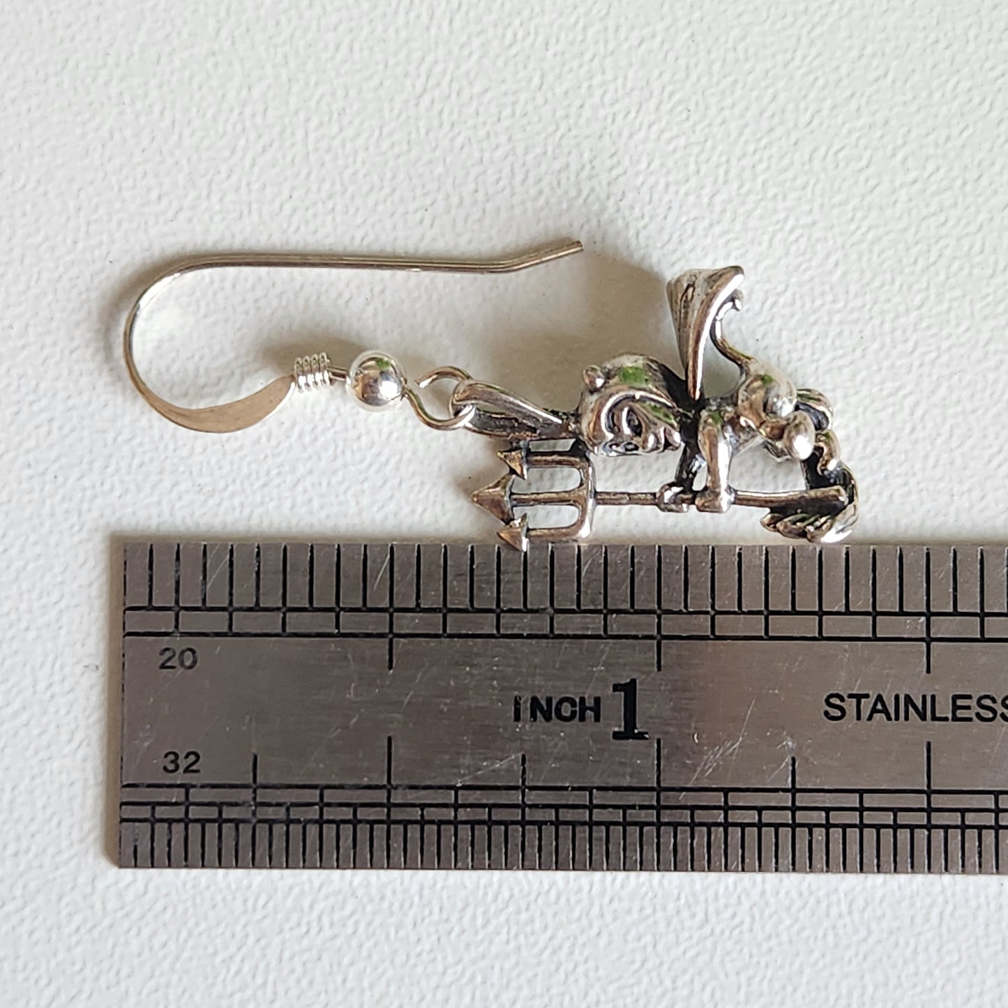 925 Sterling Silver Little Devils Earrings