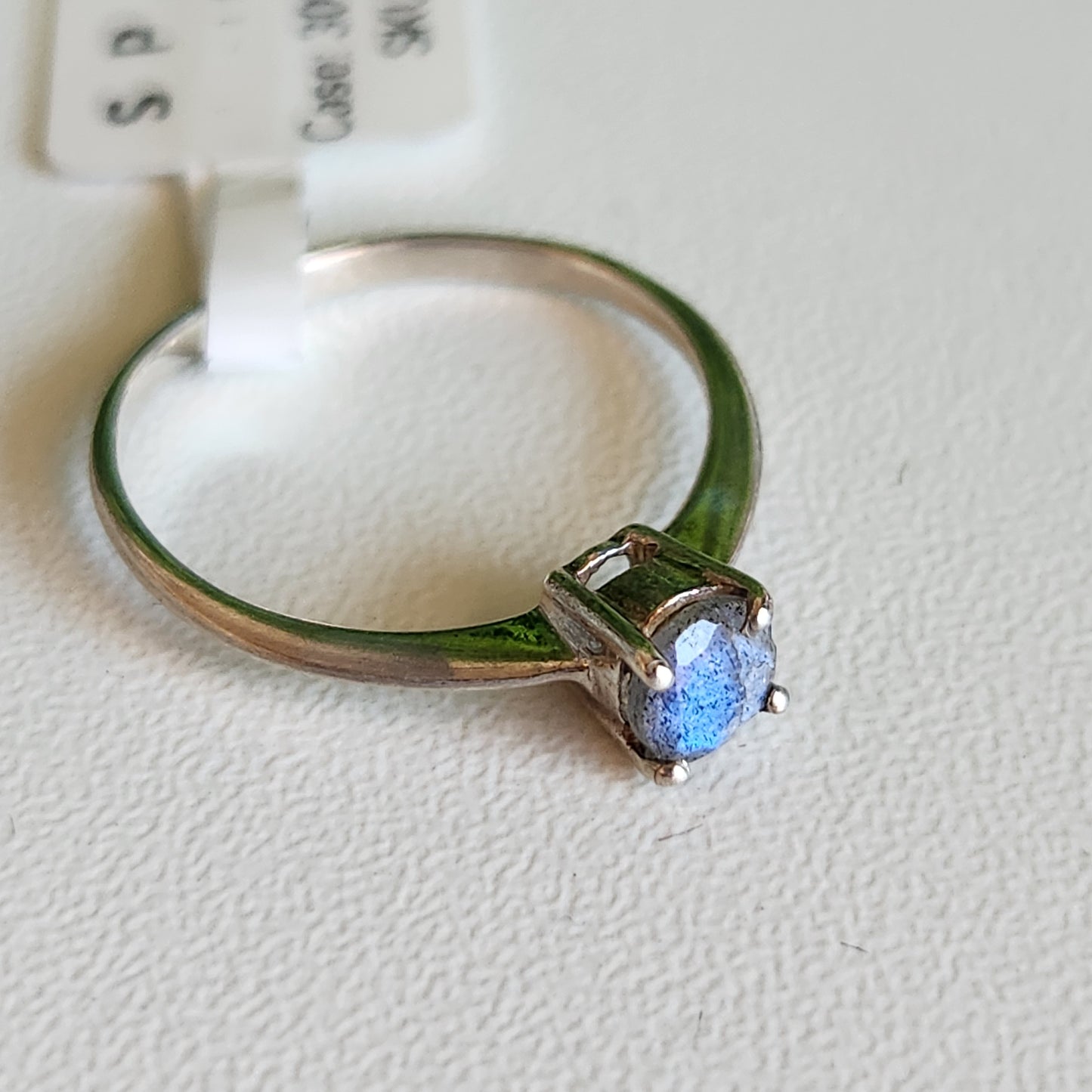 925 Sterling Silver Labradorite Ring