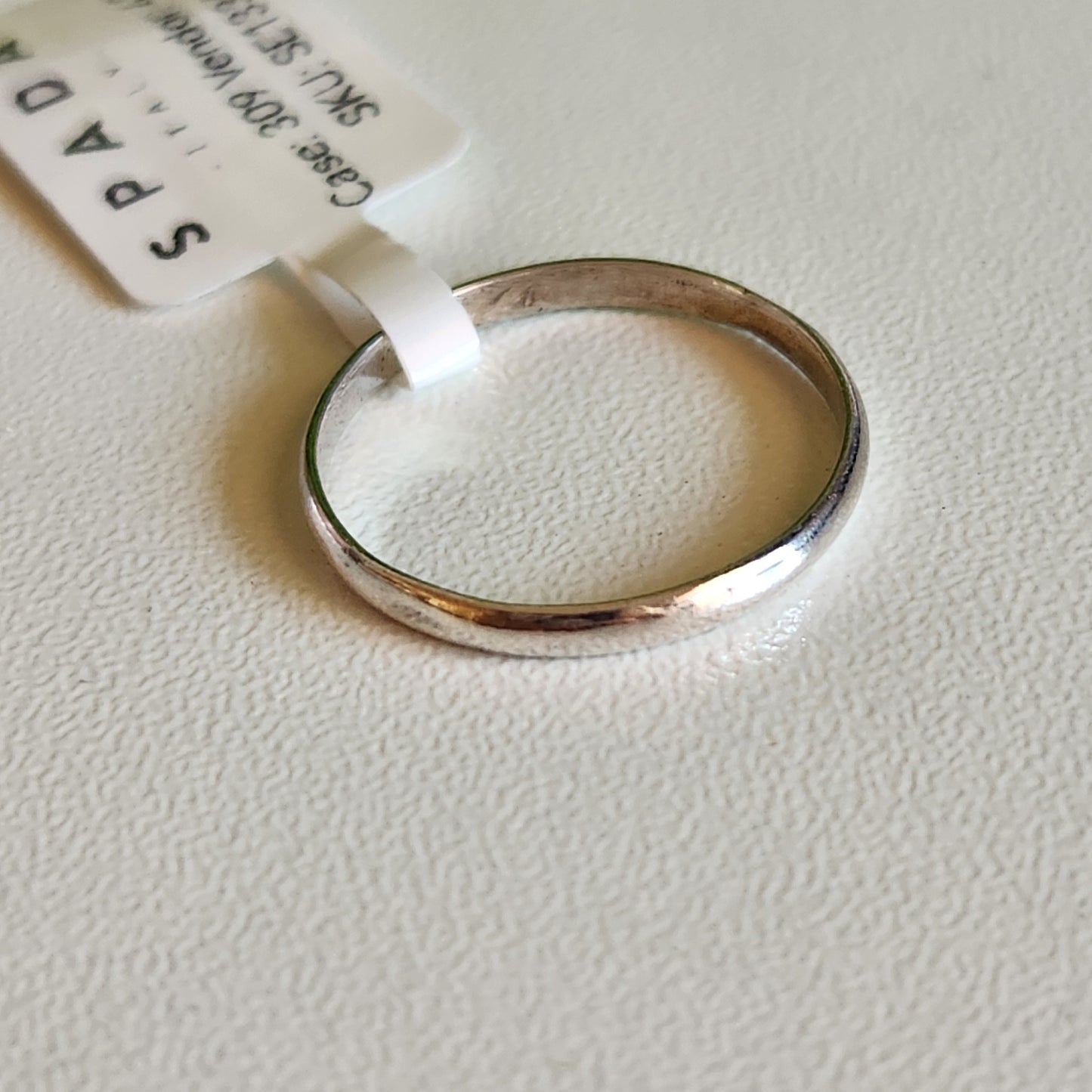 925 Sterling Silver Plain Band