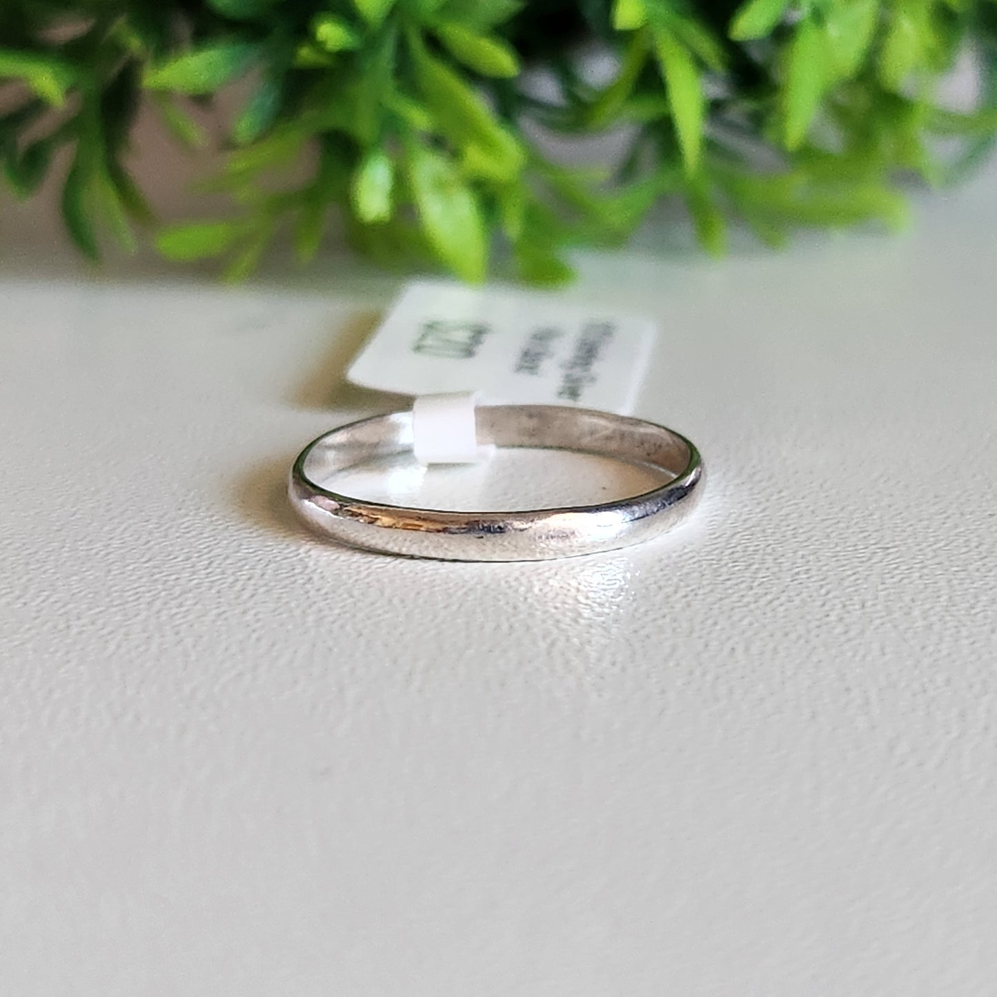 925 Sterling Silver Plain Band