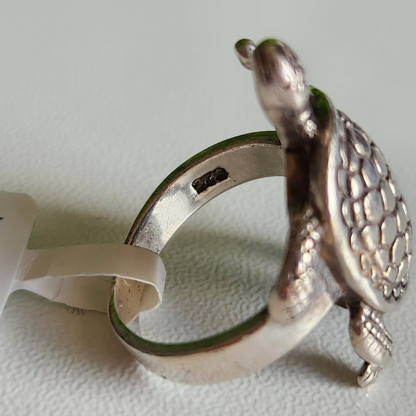 925 Sterling Silver Turtle Ring