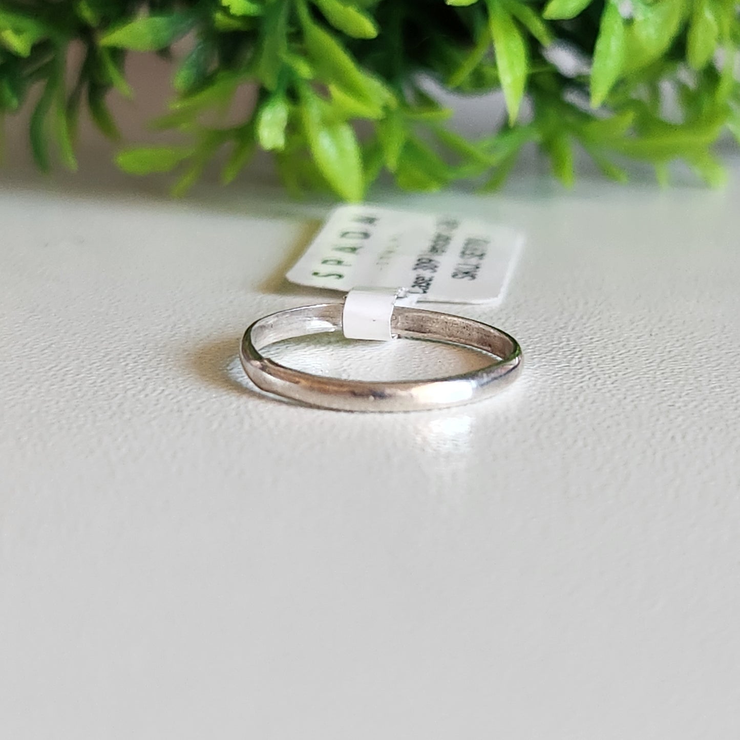 925 Sterling Silver Plain Band